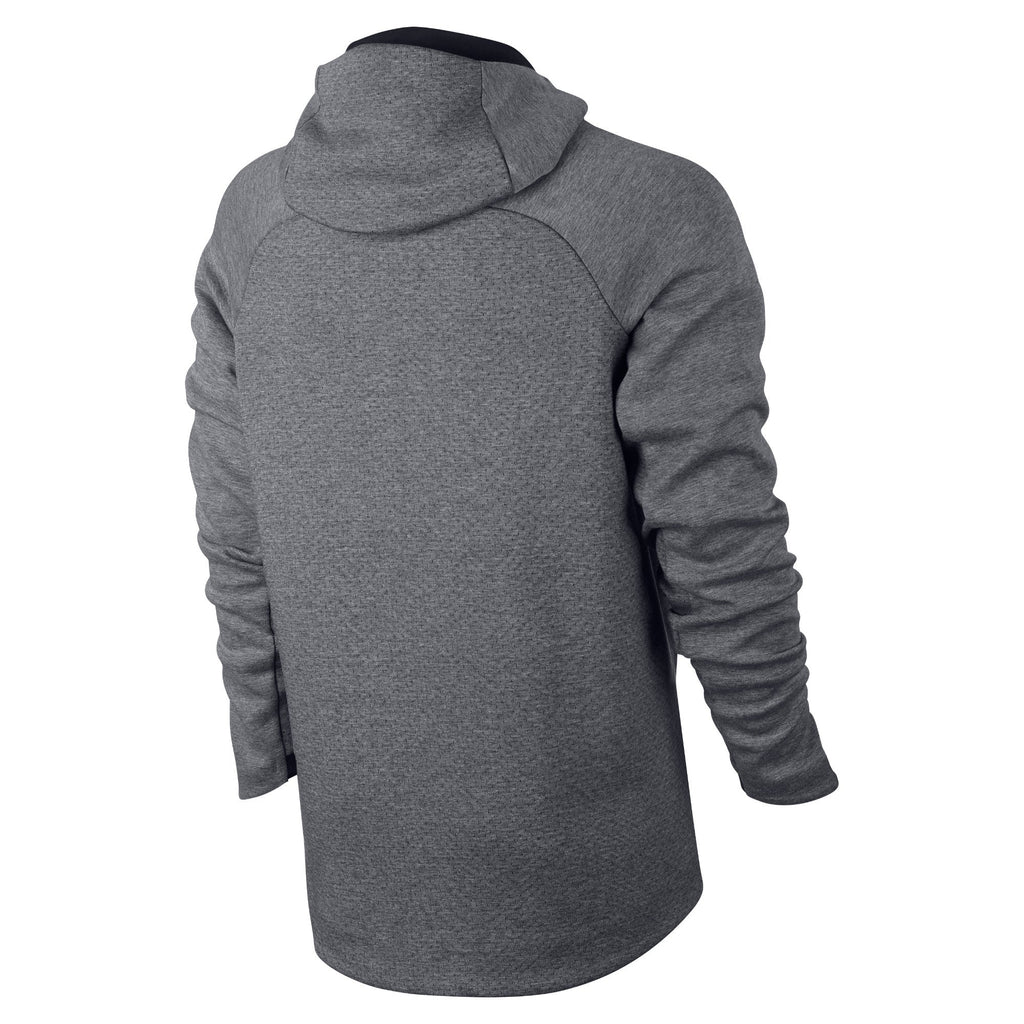 Tech Fleece Zip Hoodie Mens Grey Black