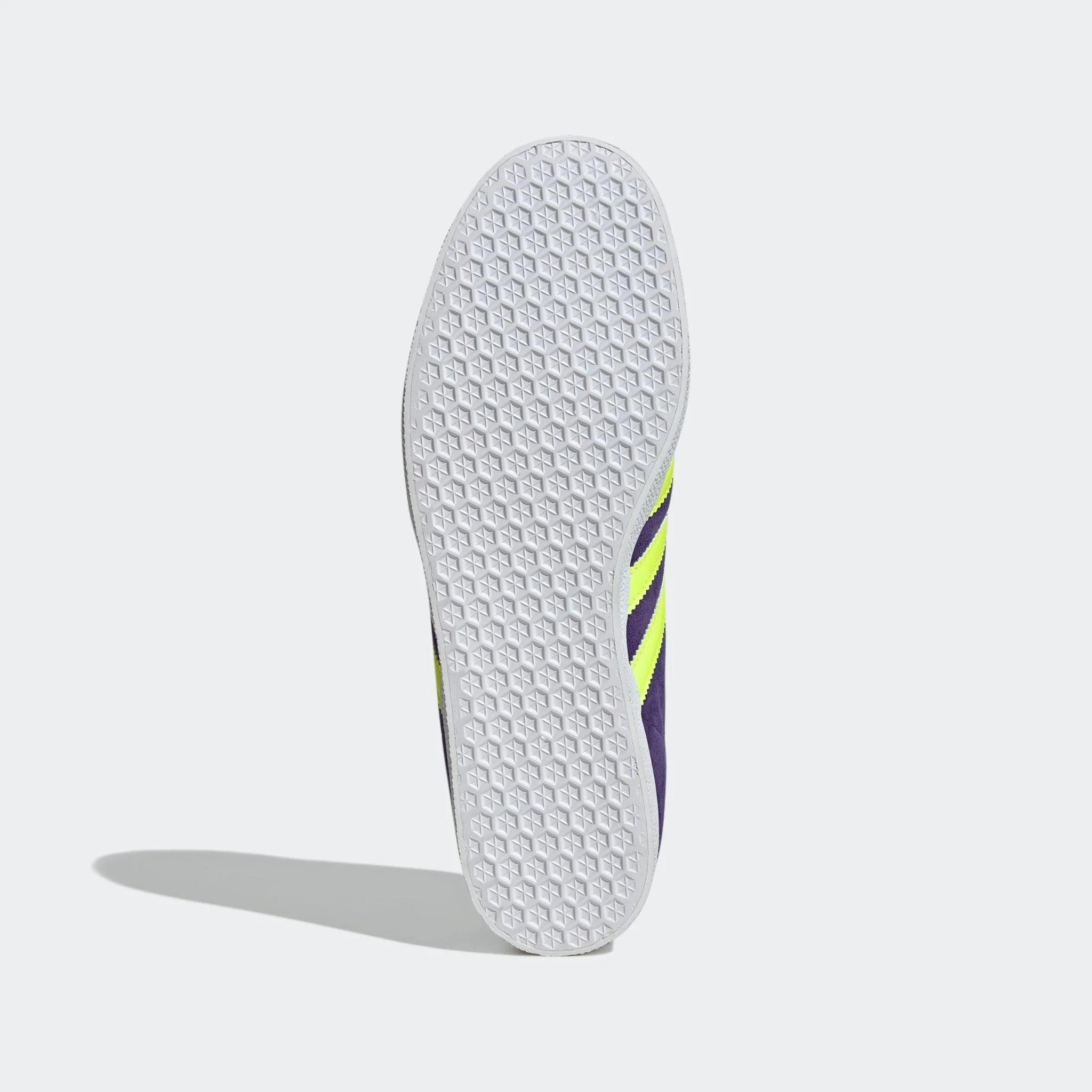 adidas Gazelle Messi Shoes Purple Lucid Lemon White