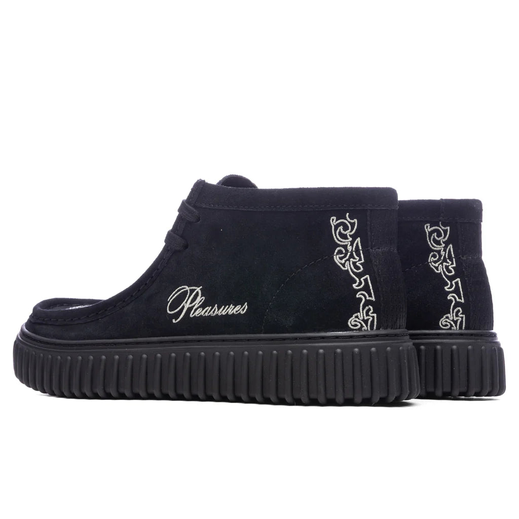 Clarks x Pleasures Torhill Woven Black