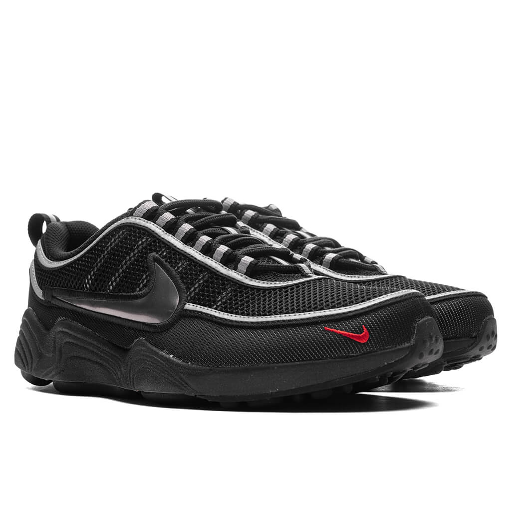 Air Zoom Spiridon SP Black Metallic Silver Sport Red