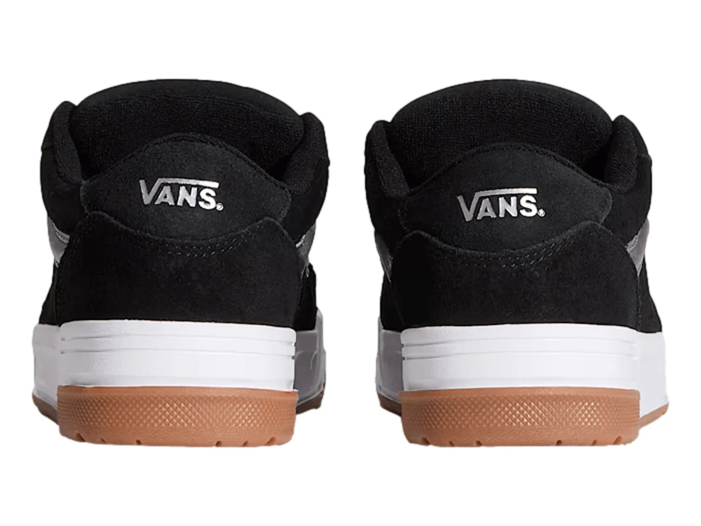 Tenis Vans Hylane Negro y Plata para Mujer