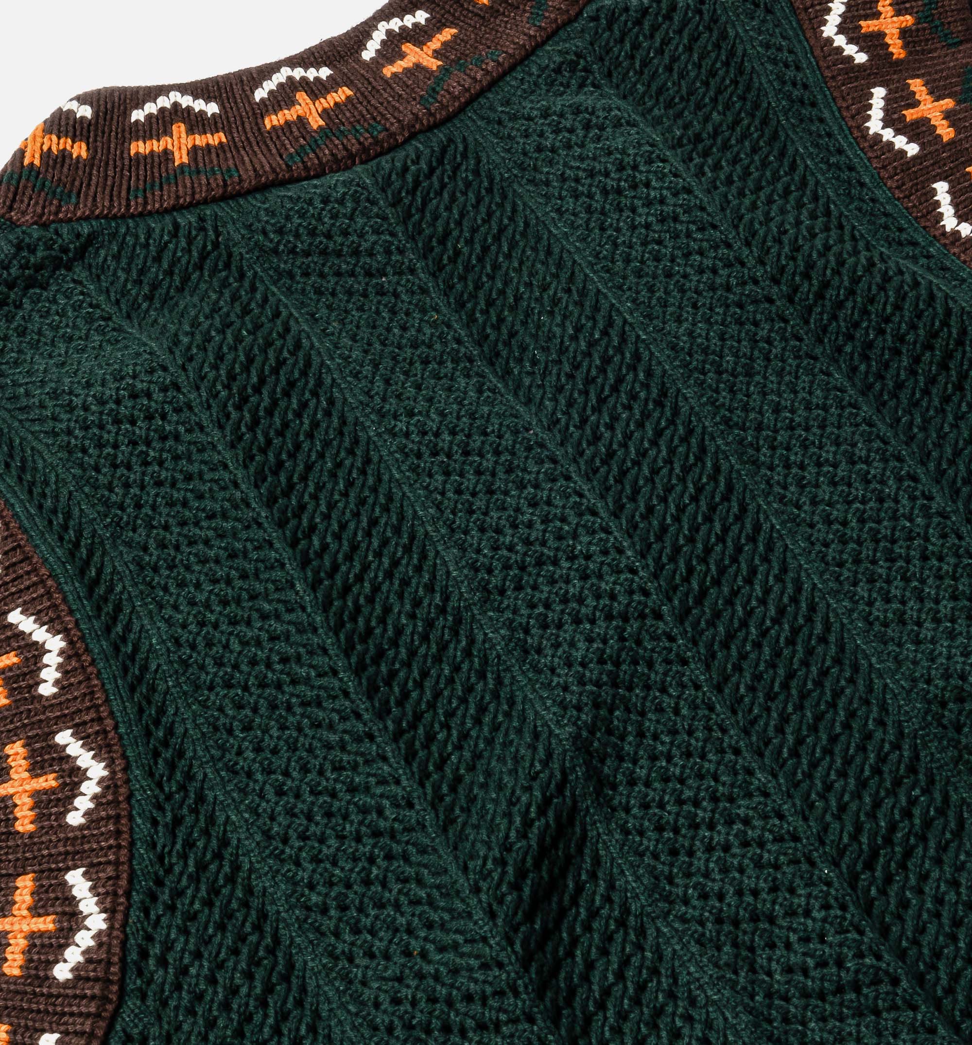 Clot x Adidas Knitted Womens Vest Green Night