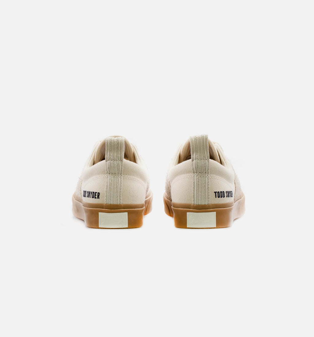 Todd Snyder X Jack Purcell Mens Lifestyle Shoe Tan White