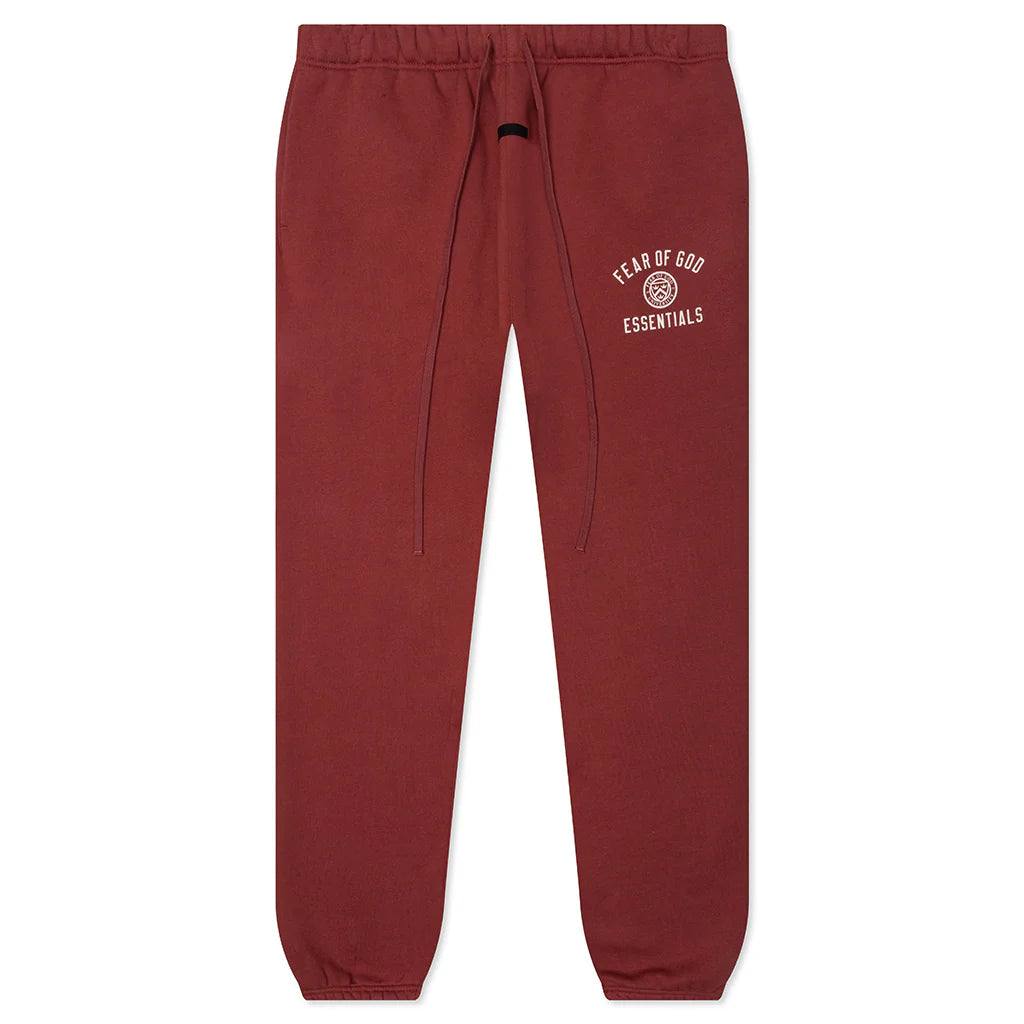 Fleece Essential Sweatpant Crimson