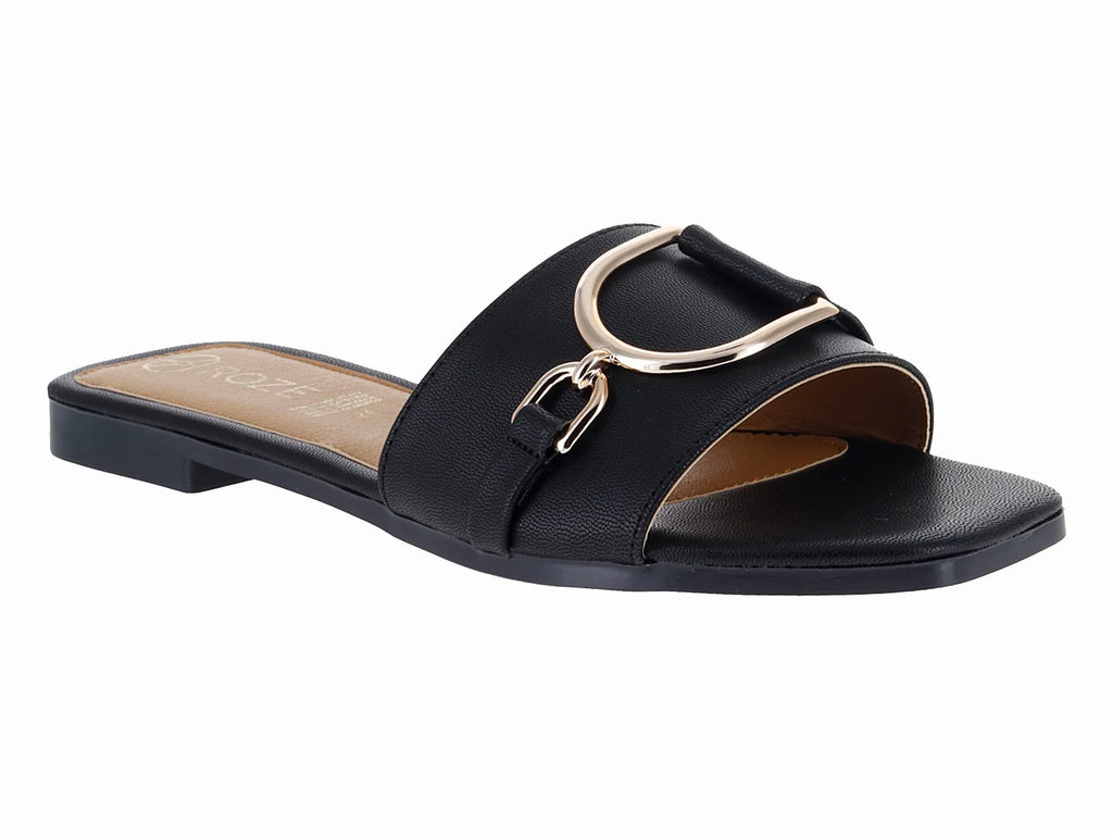 Sandalias ROZE Negro para Mujer