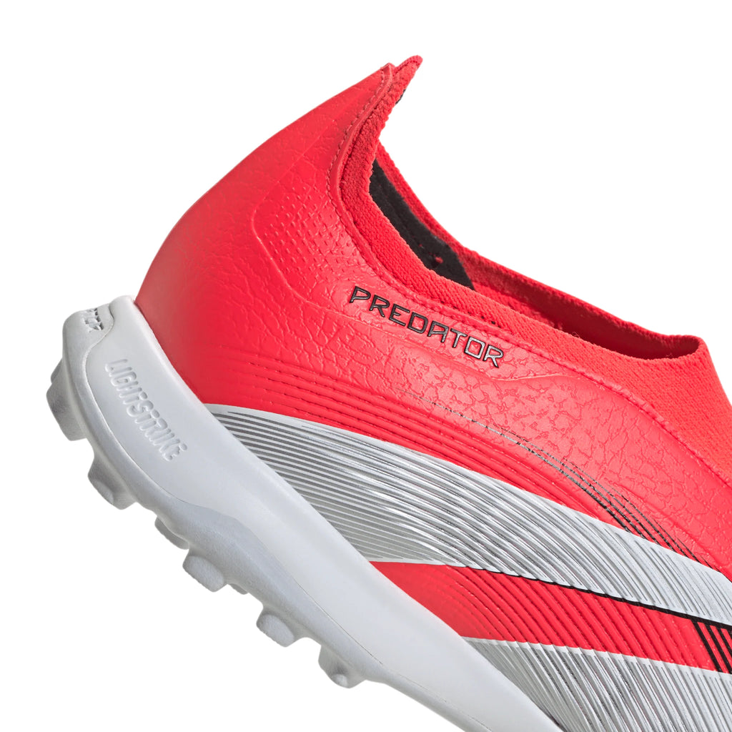 adidas Predator League Laceless Turf Boots Red White