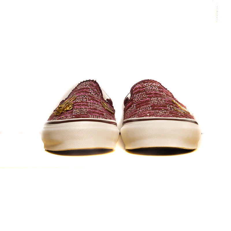 Vans LX Classic Slip On 98 Cardigan Brown