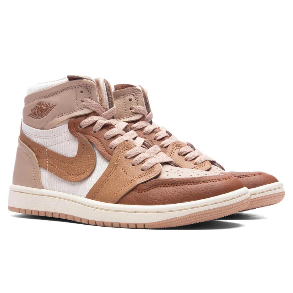 Womens Air Jordan 1 High MM Legend Medium Brown Legend Dark Brown