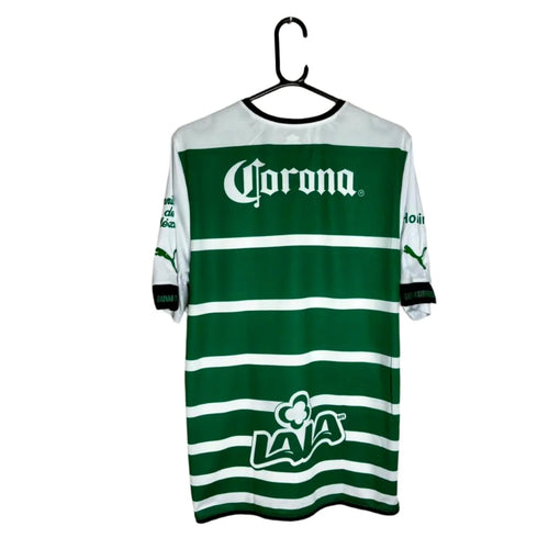 PUMA Santos Home Jersey 14 Green White