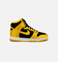 Dunk High Satin Goldenrod Womens Lifestyle Shoe Black Varsity Maize White
