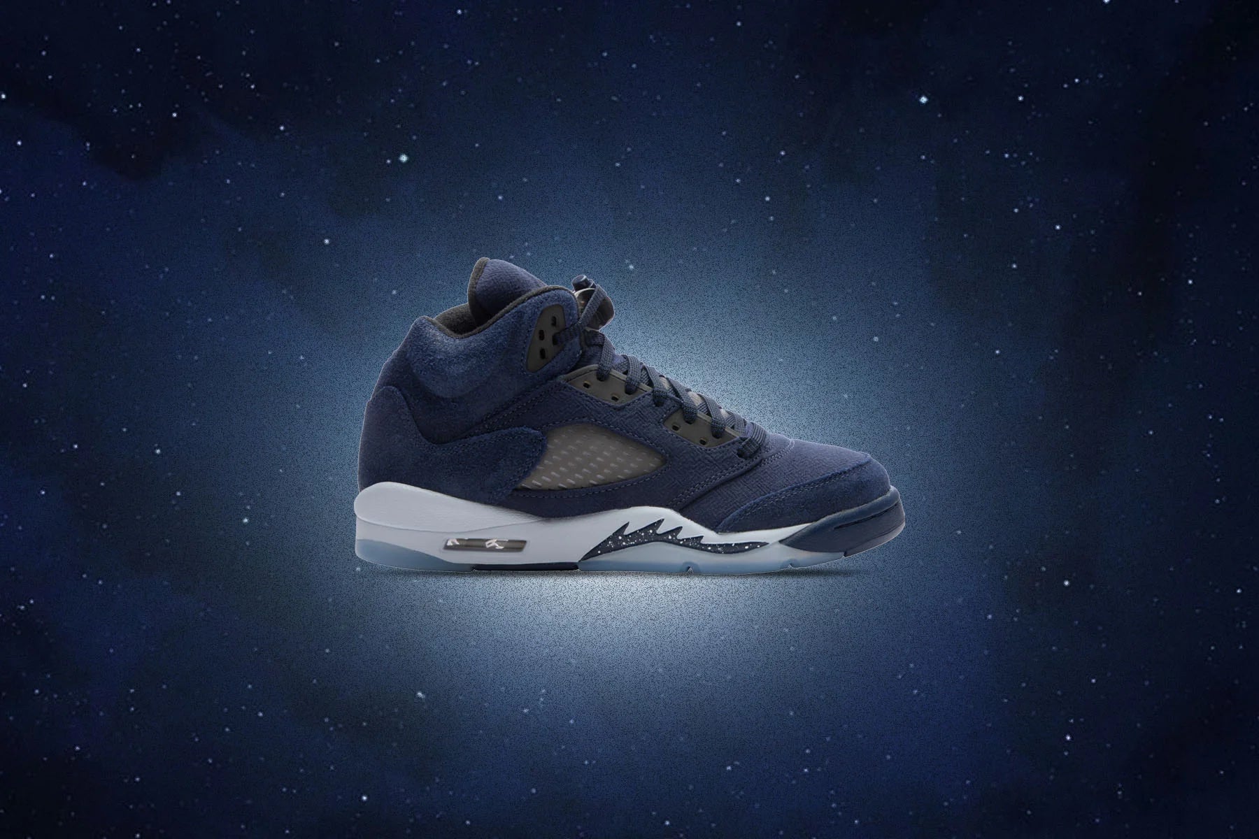 Air Jordan 5 Retro SE GS Midnight Navy Black Football Grey