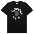 Broken College Tee Black