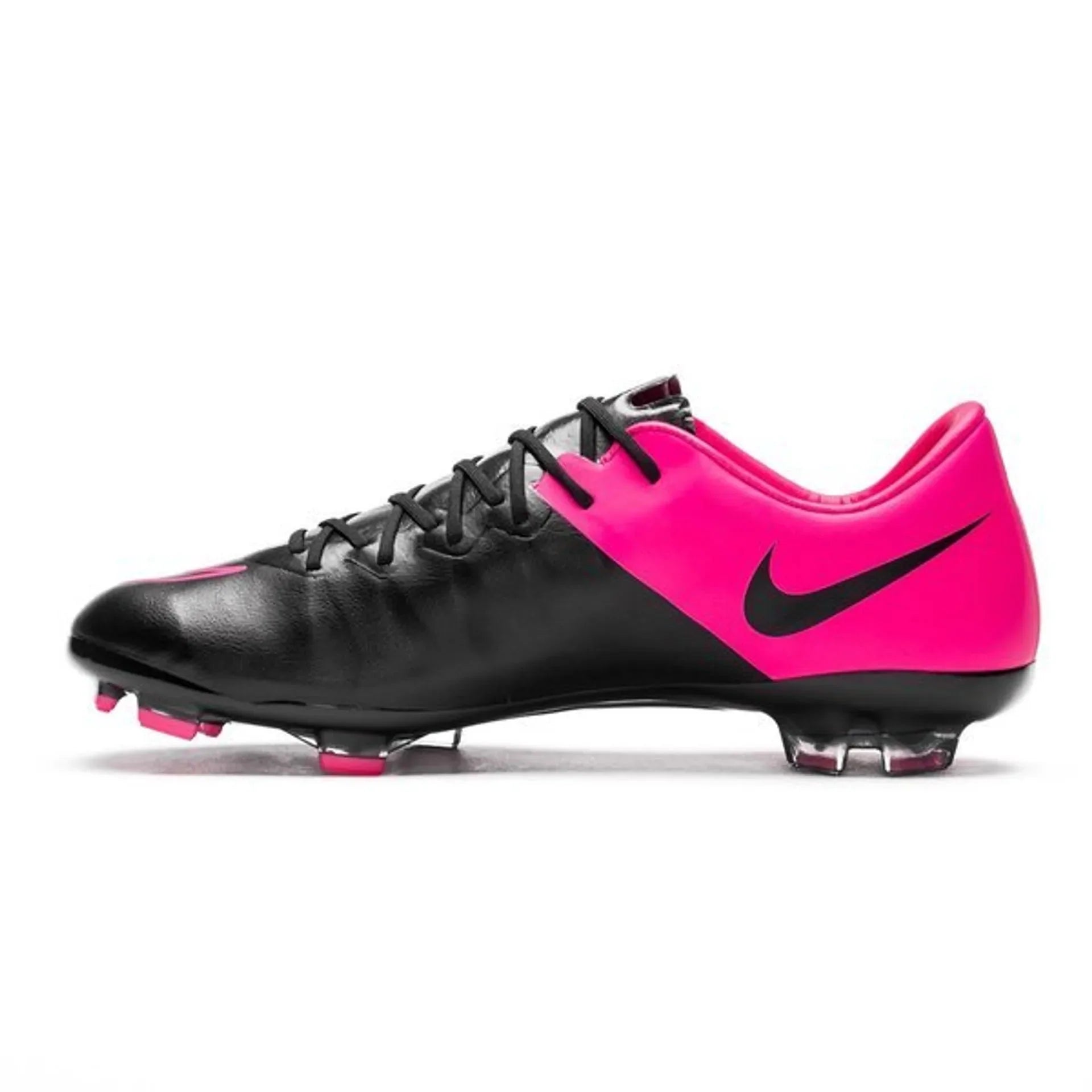 Nike JR Mercurial Vapor X FG Firm Ground Soccer Cleats Black Hyper Pink