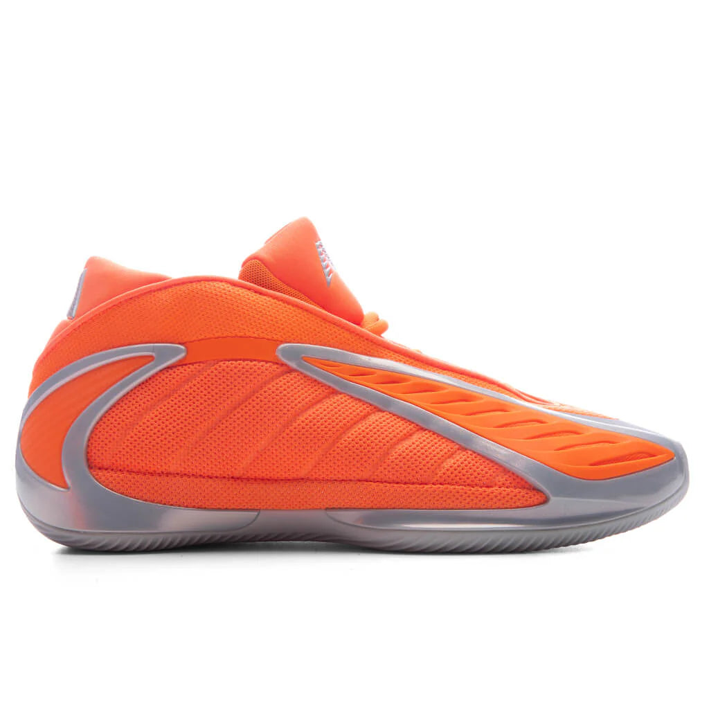 Anthony Edwards 2 Lucid Orange Silver Metallic Grey One