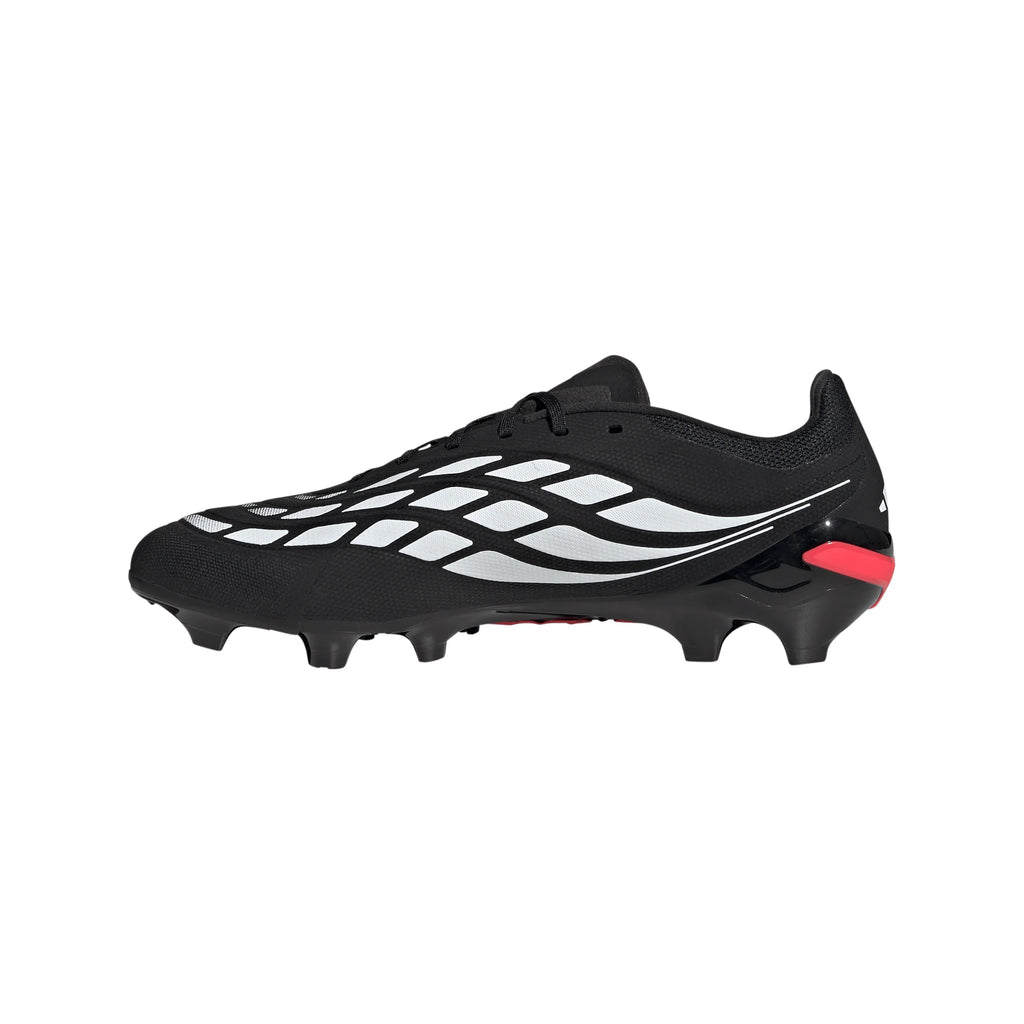 adidas Predator League FG Firm Ground Mens Soccer Cleats Black White Red