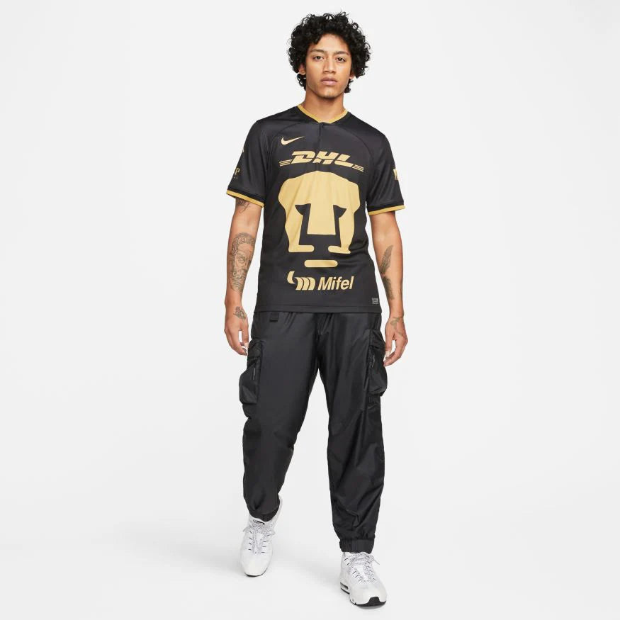 Nike Pumas Third Stadium Jersey 23 Black Truly Gold Truly Gold