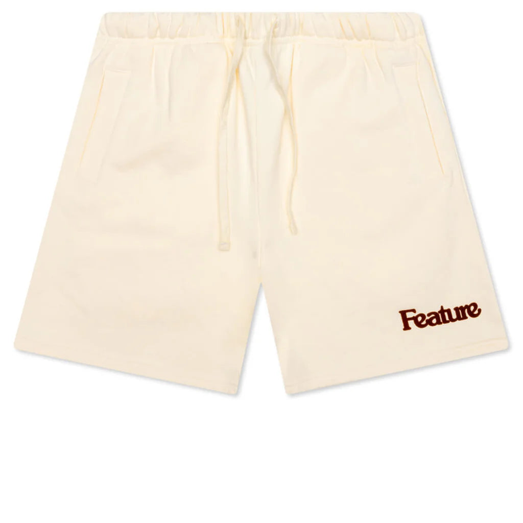 Academy Short Cannoli Cream Gold Flame