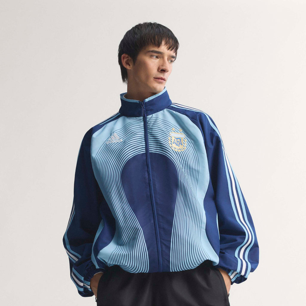 adidas Argentina Away 2006 Mens Track Top Dark Blue