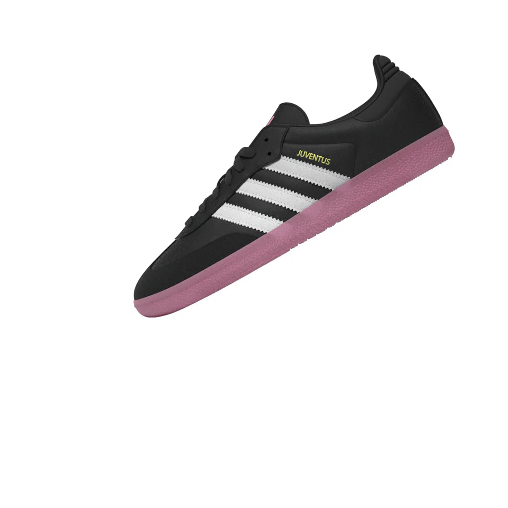 adidas Samba Juventus IN Mens Soccer Shoes Black White Pink