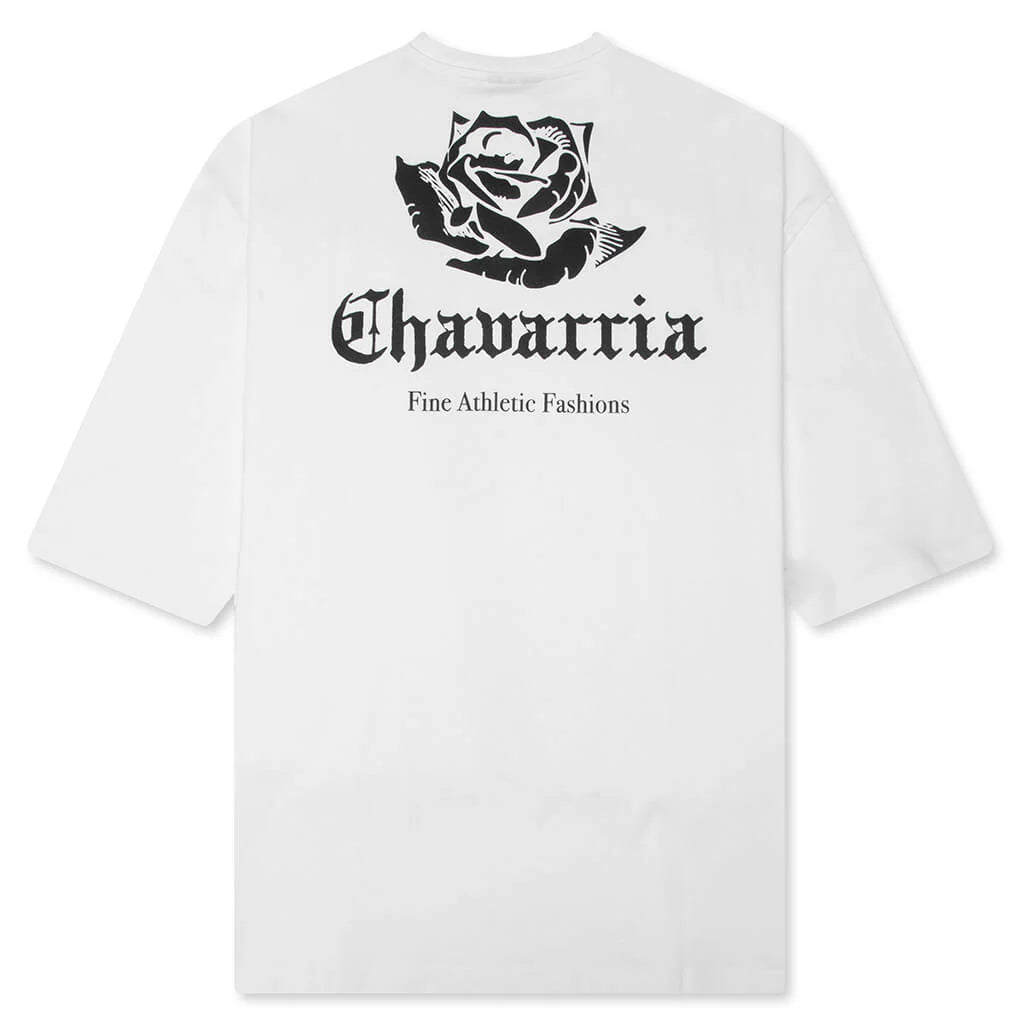 adidas Originals x Willy Chavarria Logo S S Tee Off White