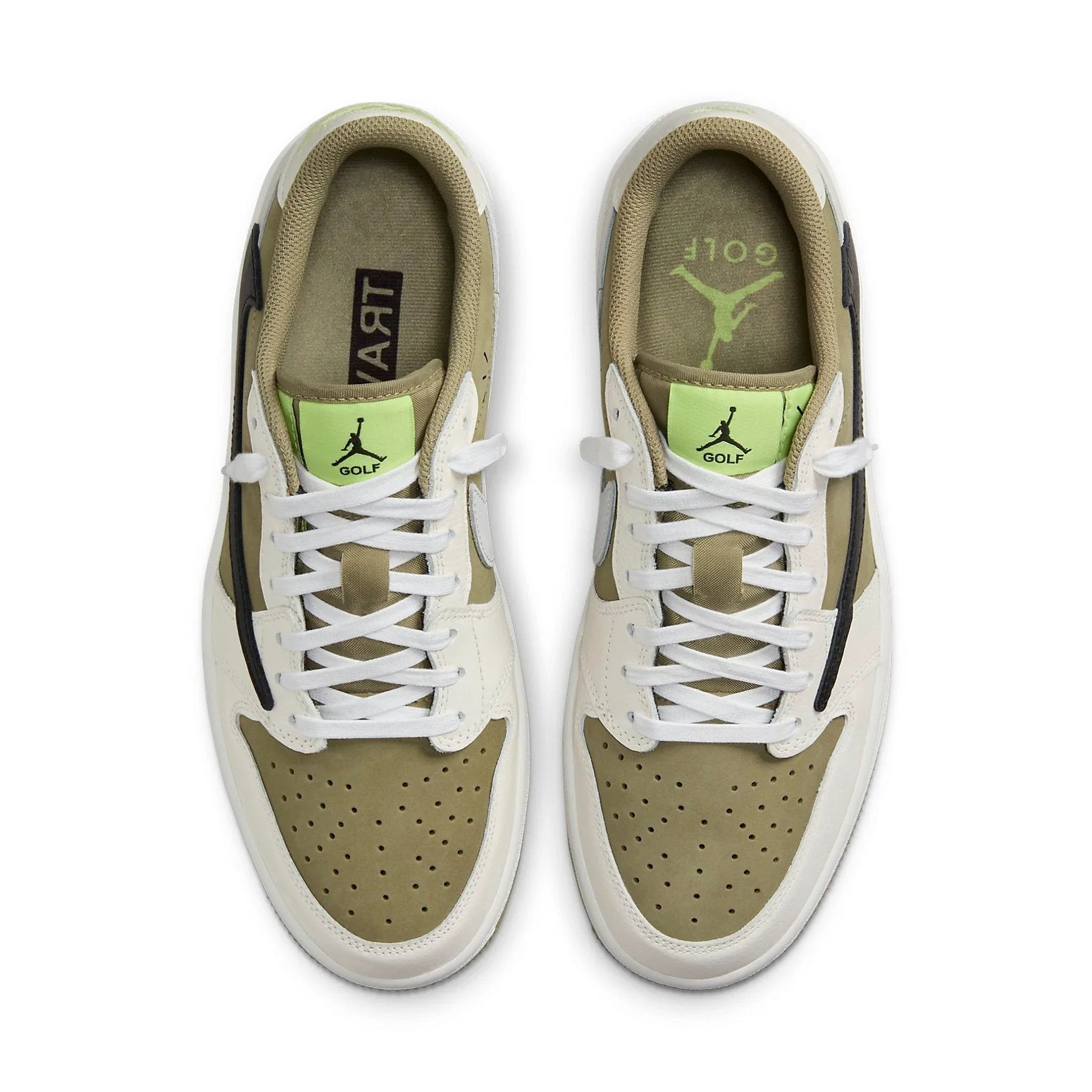 Air Jordan 1 Low Golf x Travis Scott Neutral Olive