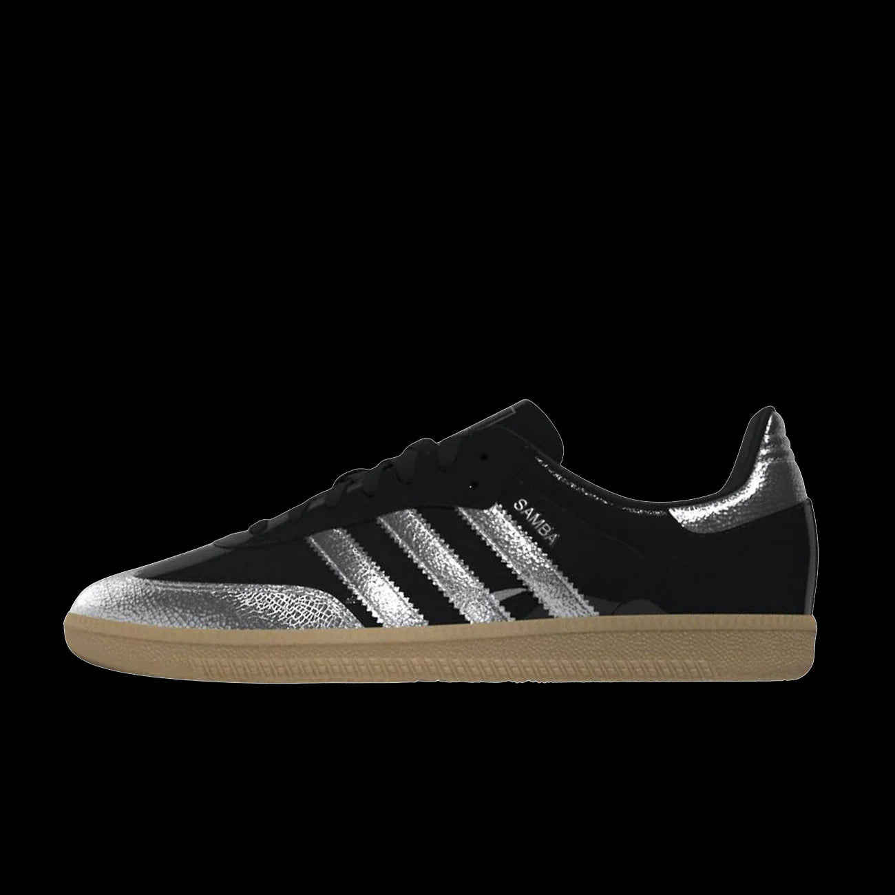 Adidas Samba OG Patent Black Silver