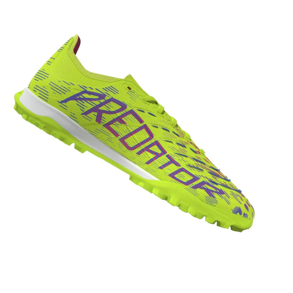 adidas Predator League Turf Boots Lemon Blue