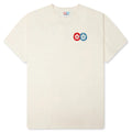 Beads Classic Flower Tee Washed Cream