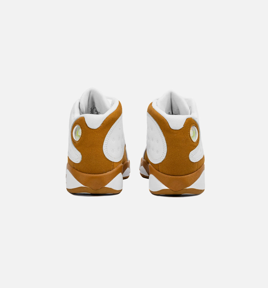 Air Jordan 13 Retro Wheat Preschool Lifestyle Shoe White Wheat