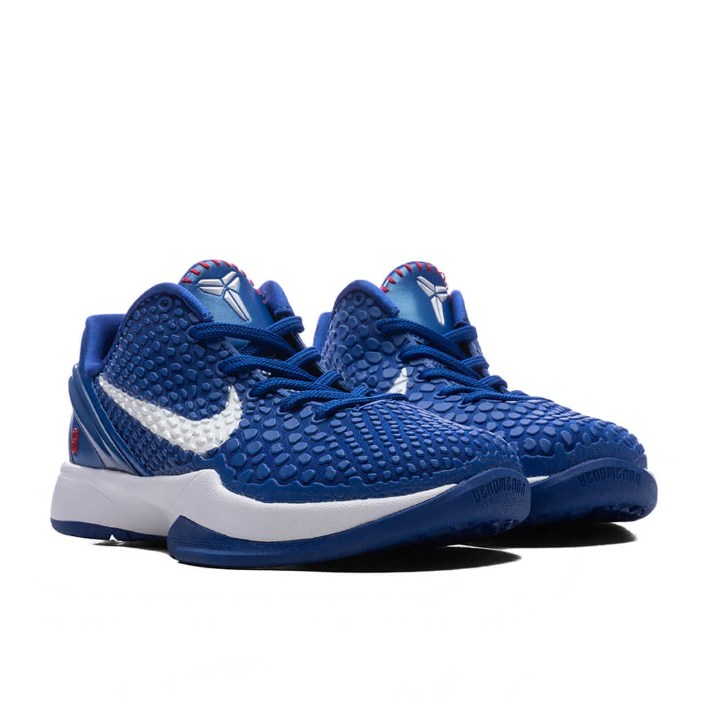 Kobe 6 Protro GS Dodgers Game Royal White University Red