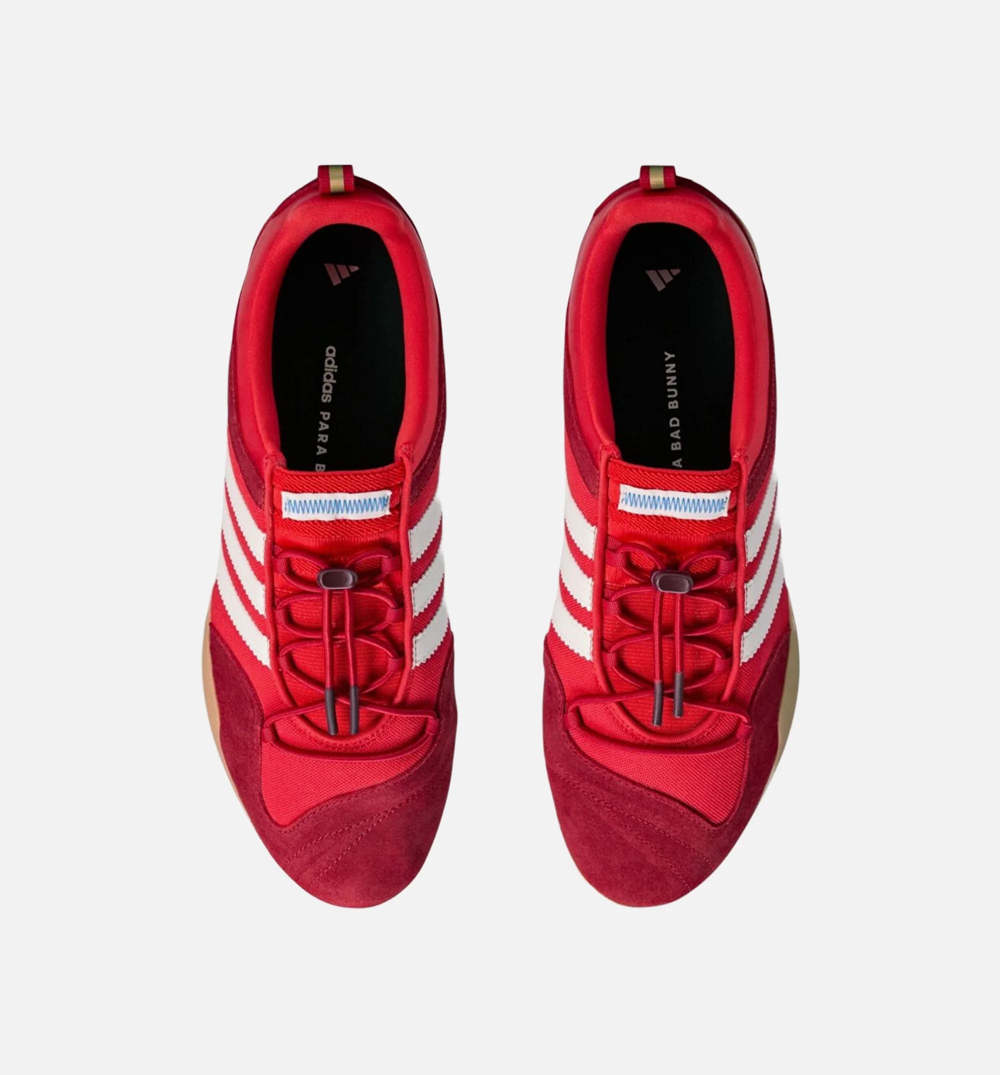 Bad Bunny x Adidas Ballerina Flamboyan Mens Lifestyle Shoe Vivid Red Cloud White Power Red Free Shipping