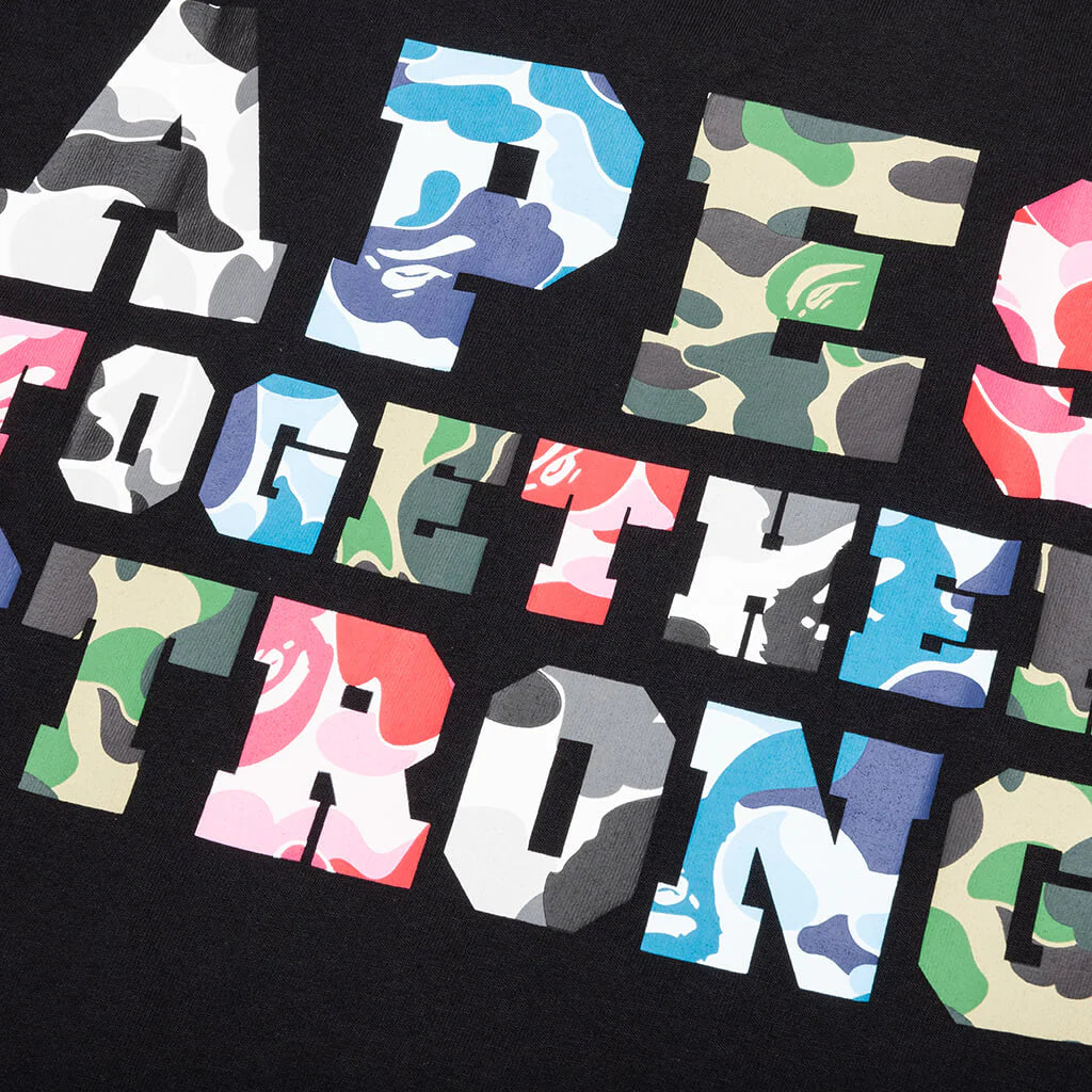 ABC Camo Crazy College ATS Tee Black
