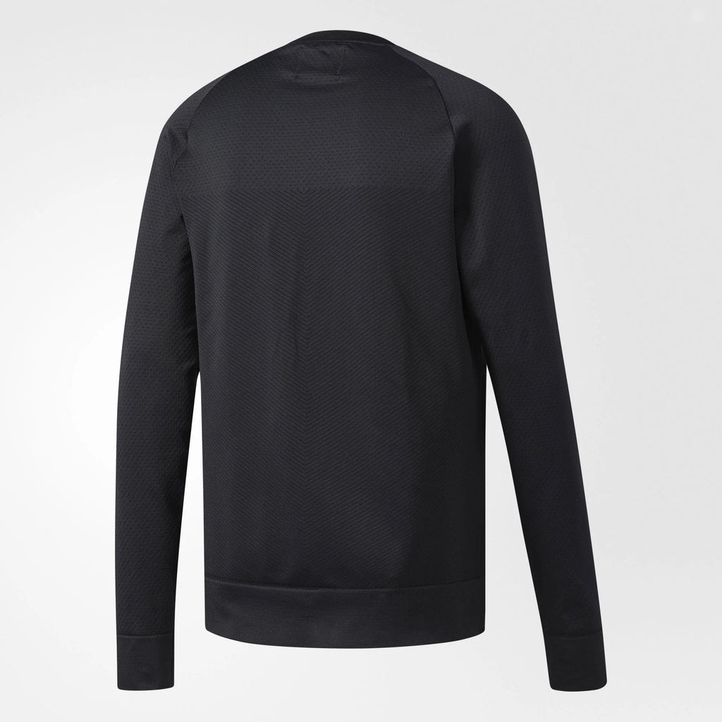 adidas Athletics X Reigning Champ Seamless Crew Sweatshirt Mens Black