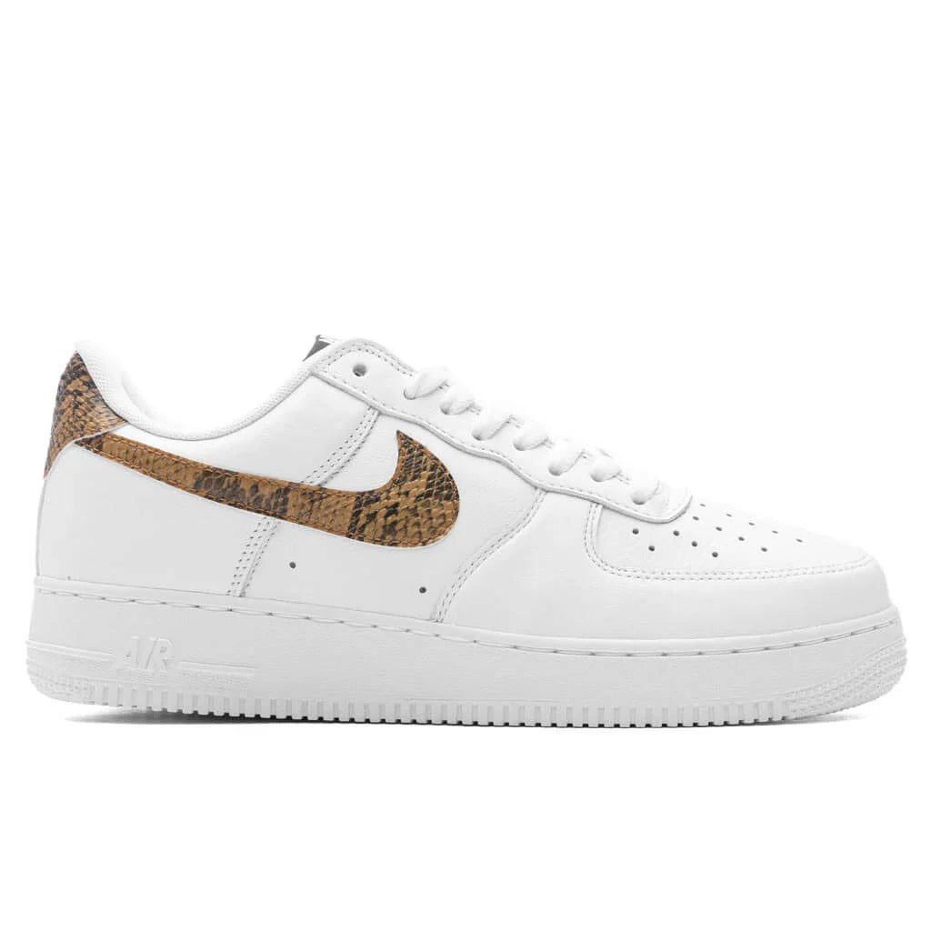 Air Force 1 Low Retro PRM QS Ivory Snake White Elemental Gold Dark Hazel