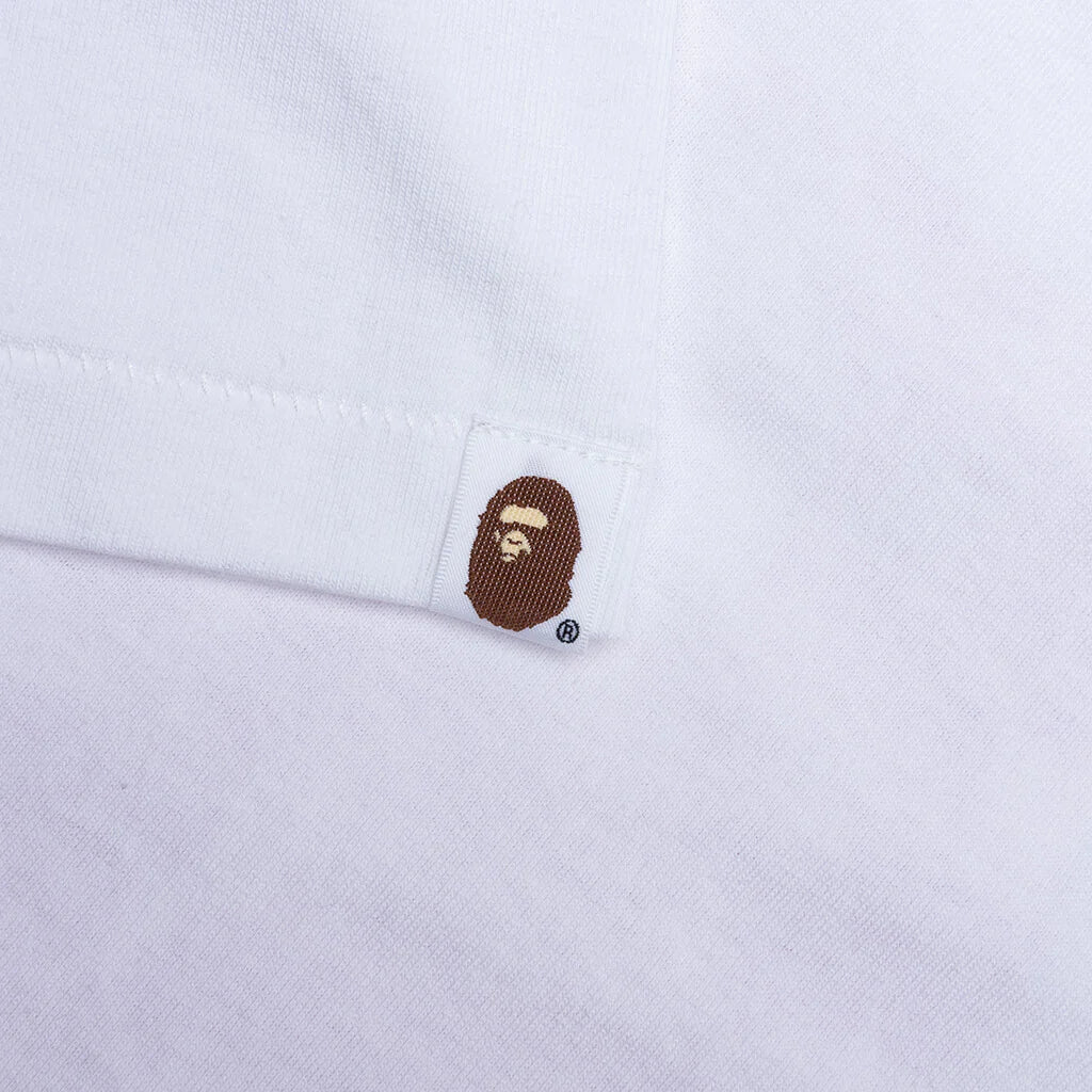 ABC Camo By Bathing Ape Tee White Pink