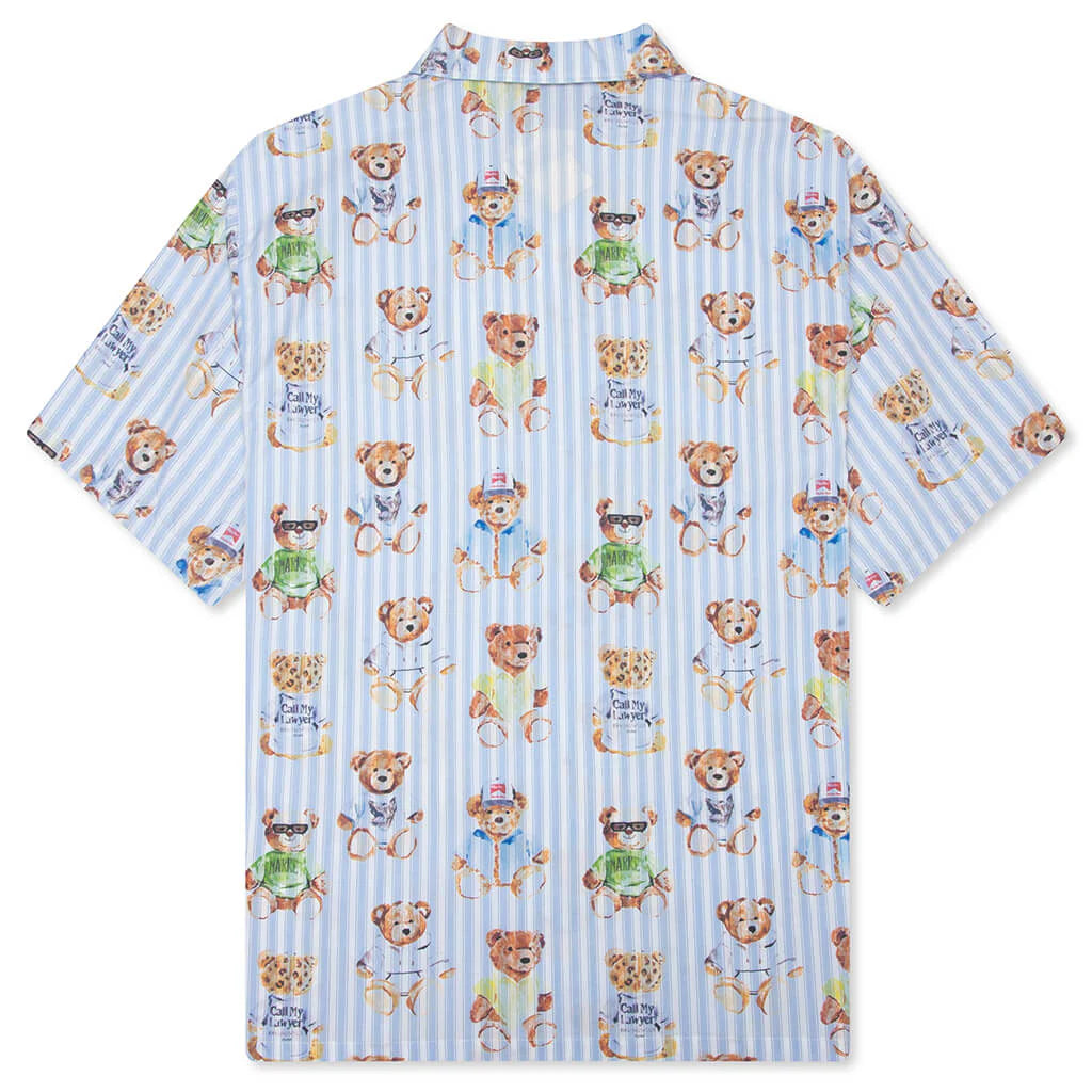 Teddy Striped S S Woven Multi