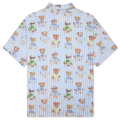 Teddy Striped S S Woven Multi
