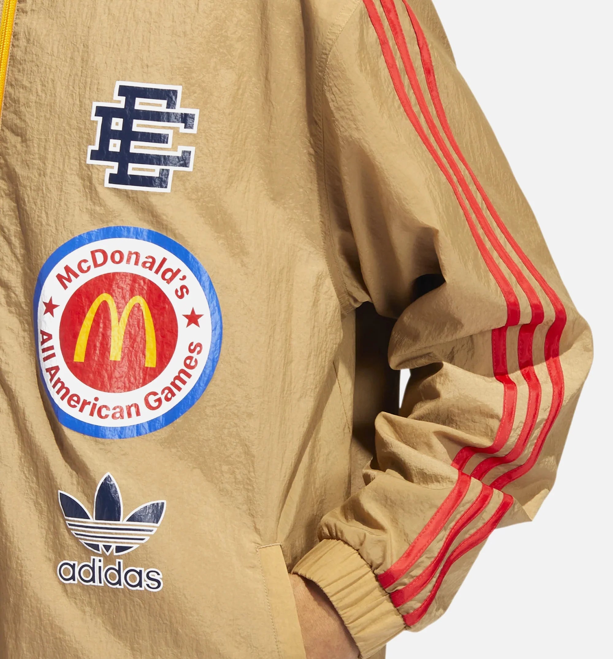 Eric Emanuel McDonalds All American Ceremony Jacket Mens Jacket Khaki