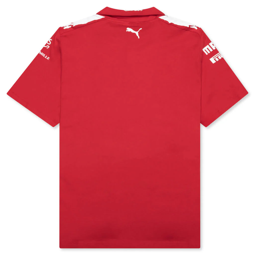 Puma x Joshua Vides for Scuderia Ferrari Replica Polo Rosso Corsa