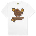 Valentine Chocolate Baby Milo Tee White