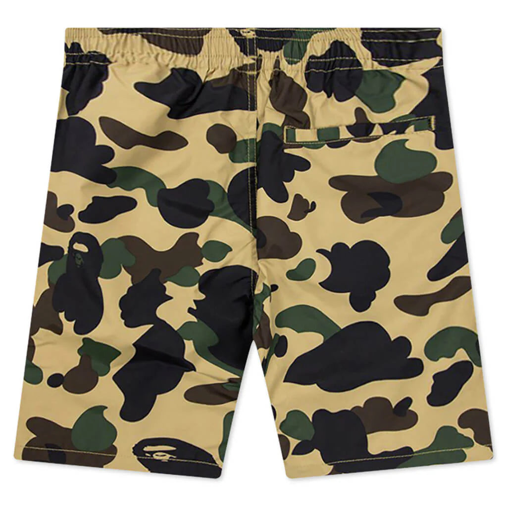 Kids 1ST Camo Beach Pants Yellow