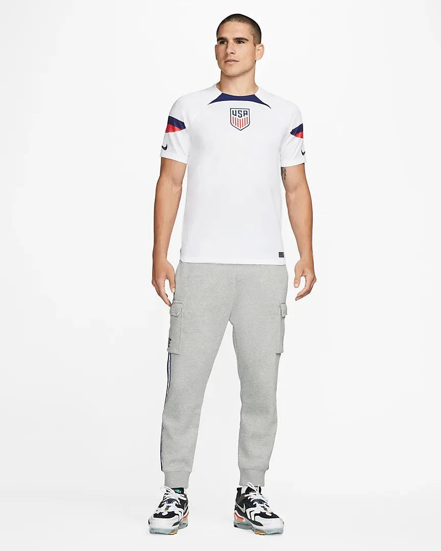 Nike USMNT 2022 Stadium Home Mens Jersey White