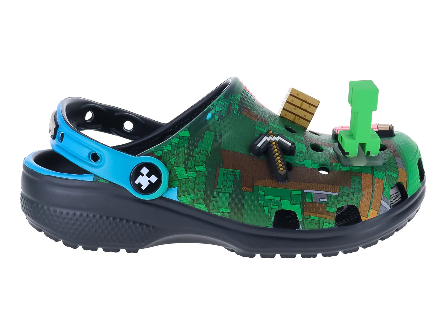 Crocs Classic Clog Minecraft Multicolor para Niño