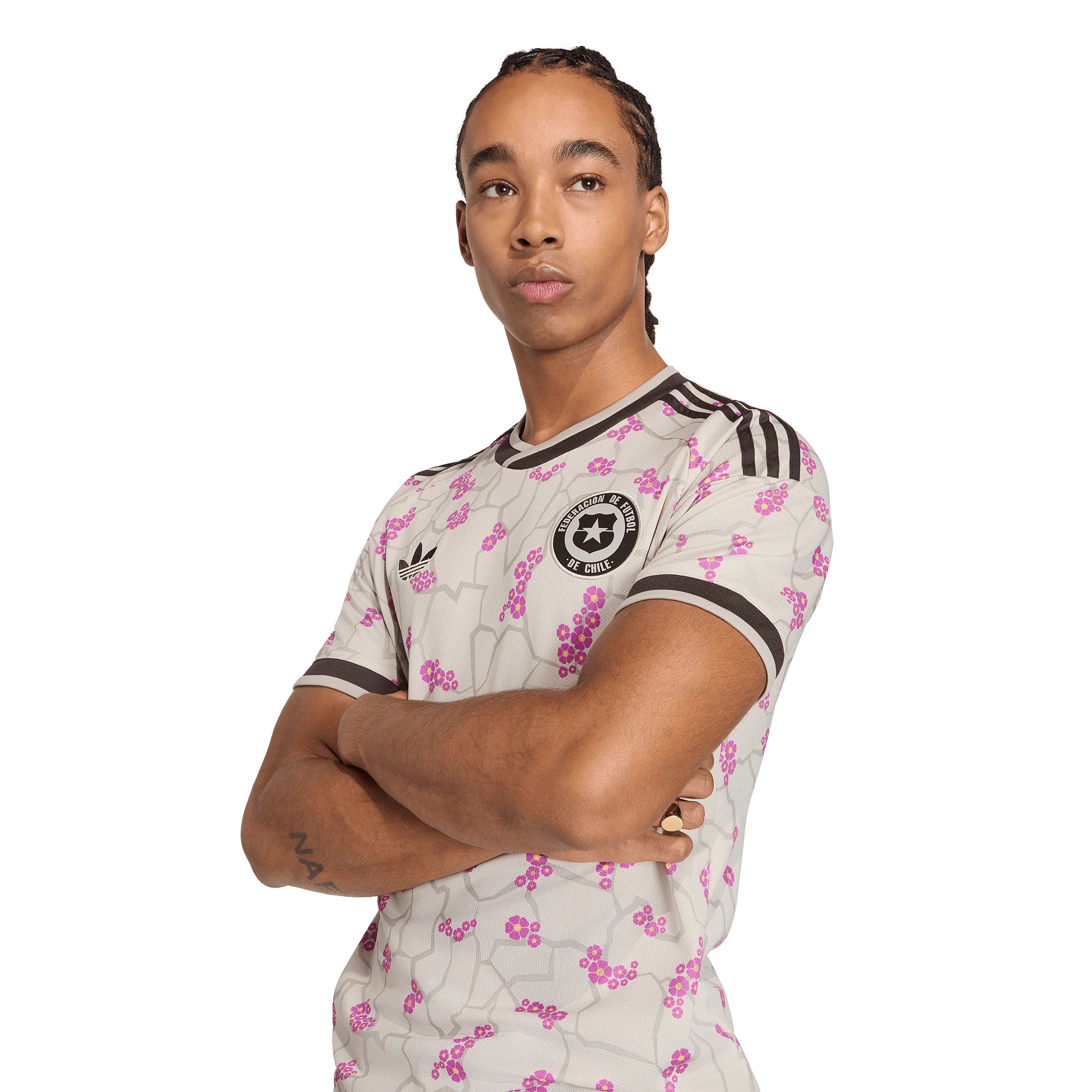 adidas Chile Away Mens Soccer Jersey 2026 Brown
