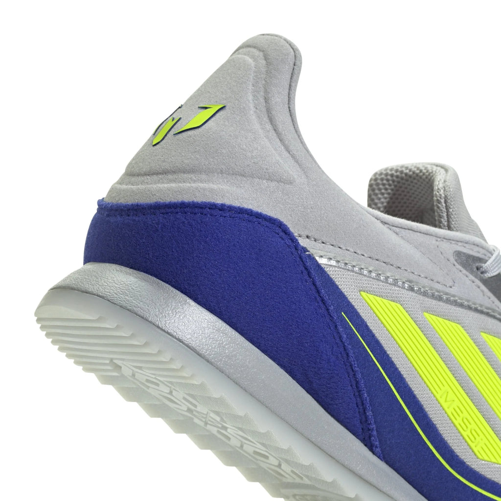 adidas F50 Messi Freestyle Indoor Boots Silver Yellow Blue