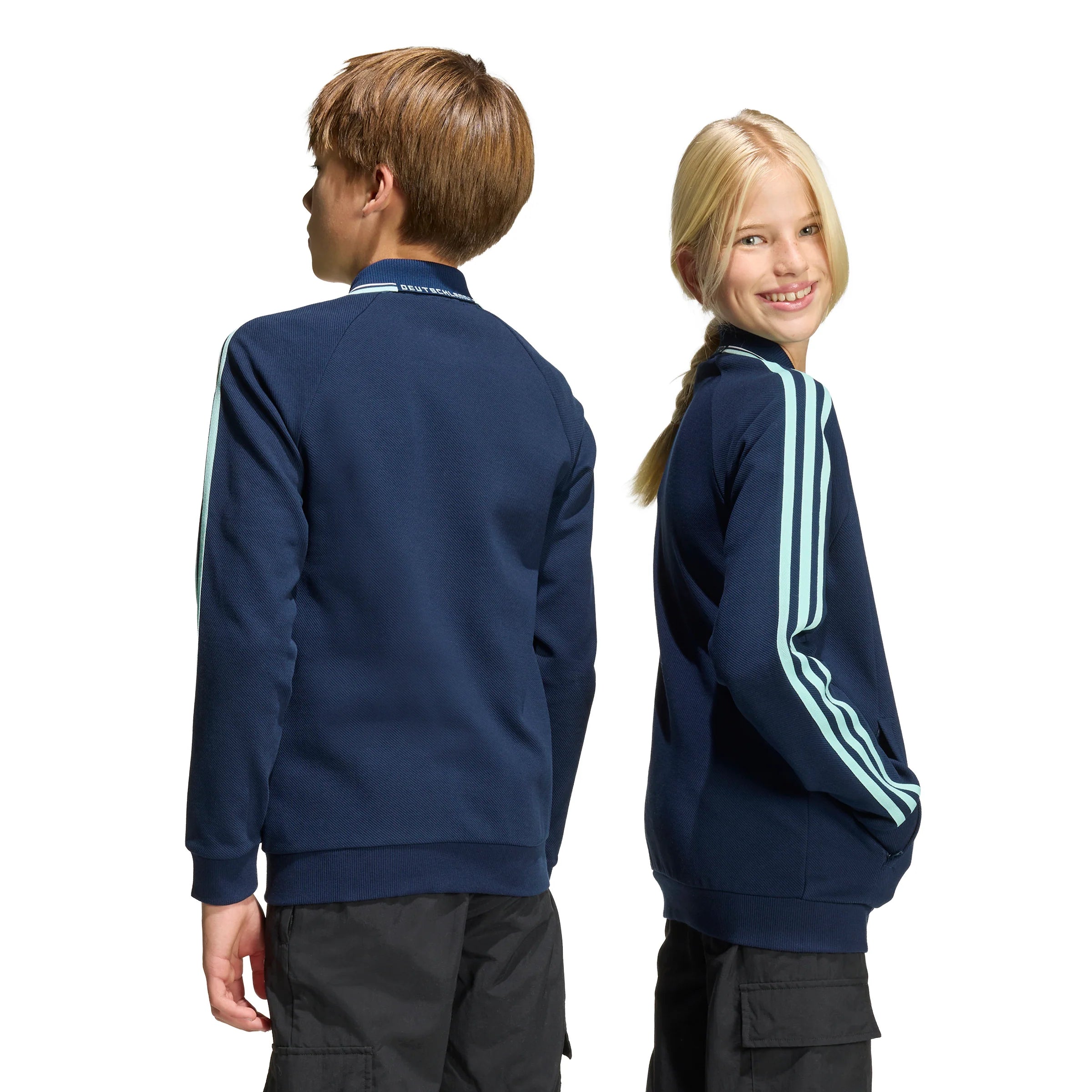 adidas Germany Away Anthem Soccer Jacket Navy
