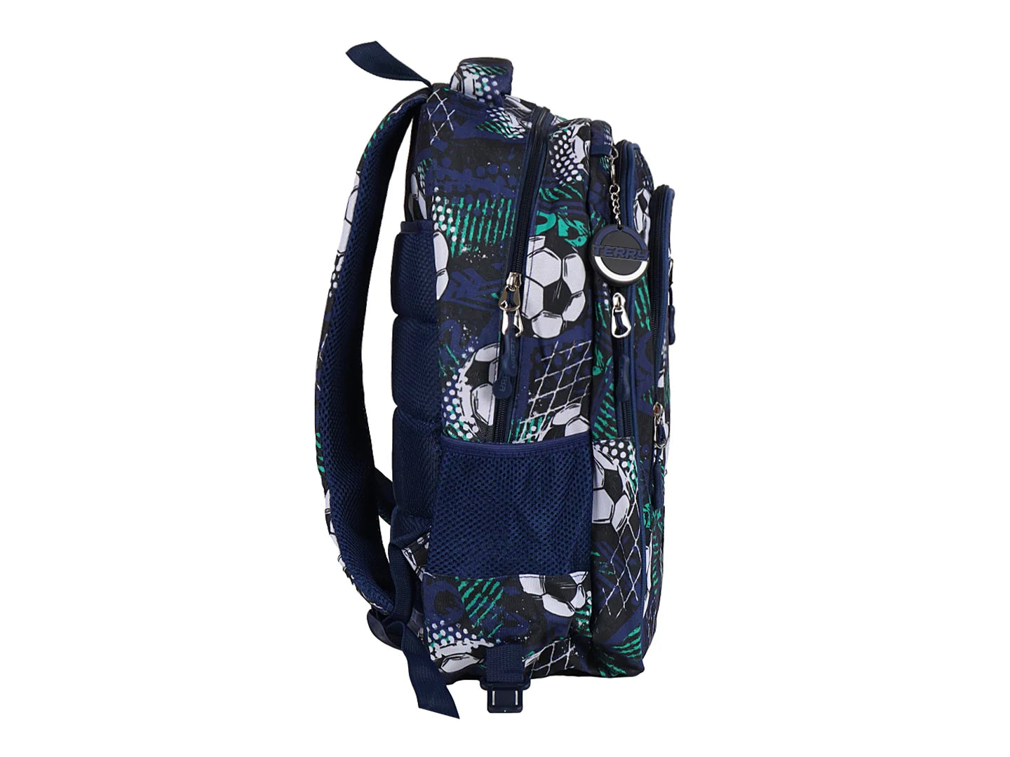 Mochila Rodante Terry Balones Azul para Niño