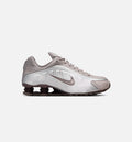 Shox R4 Mens Lifestyle Shoe Cave Stone College Grey Baroque Brown Cave Stone