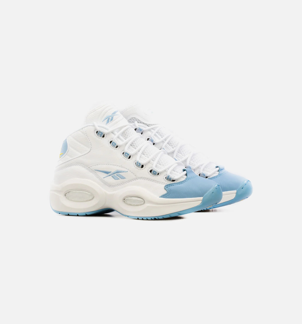 Question Mid Mens Lifestyle Shoe White Blue