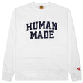 Graphic L S T Shirt 7 White